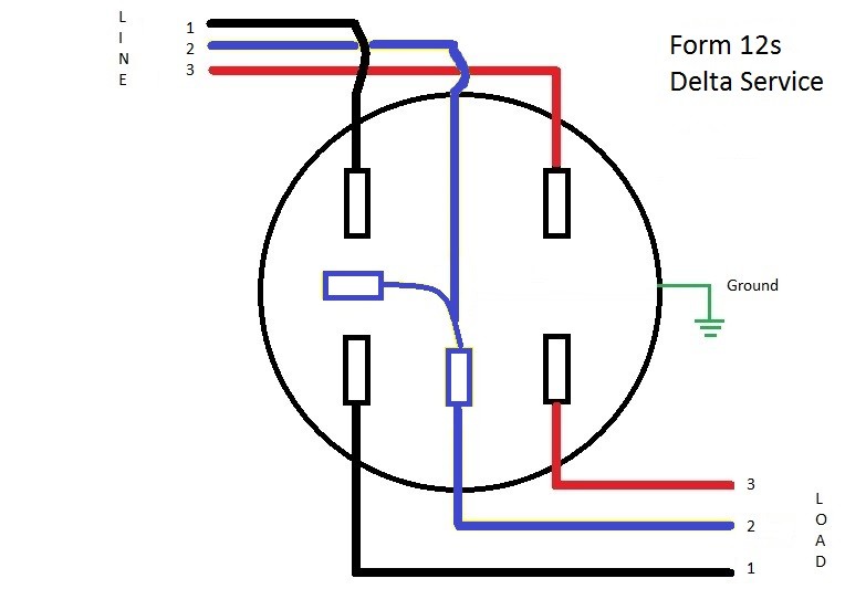 Form 12s Meter Wiring Diagram